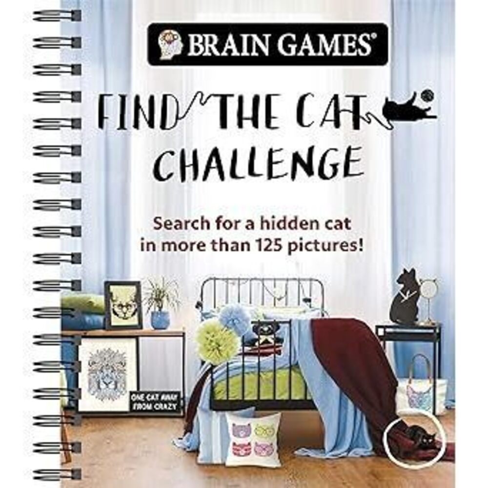 Brain Games - Find The Cat Challenge: Search For A Hidden Cat In More Than 125